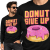 BLUZA RETRO DONUT GIVE UP
